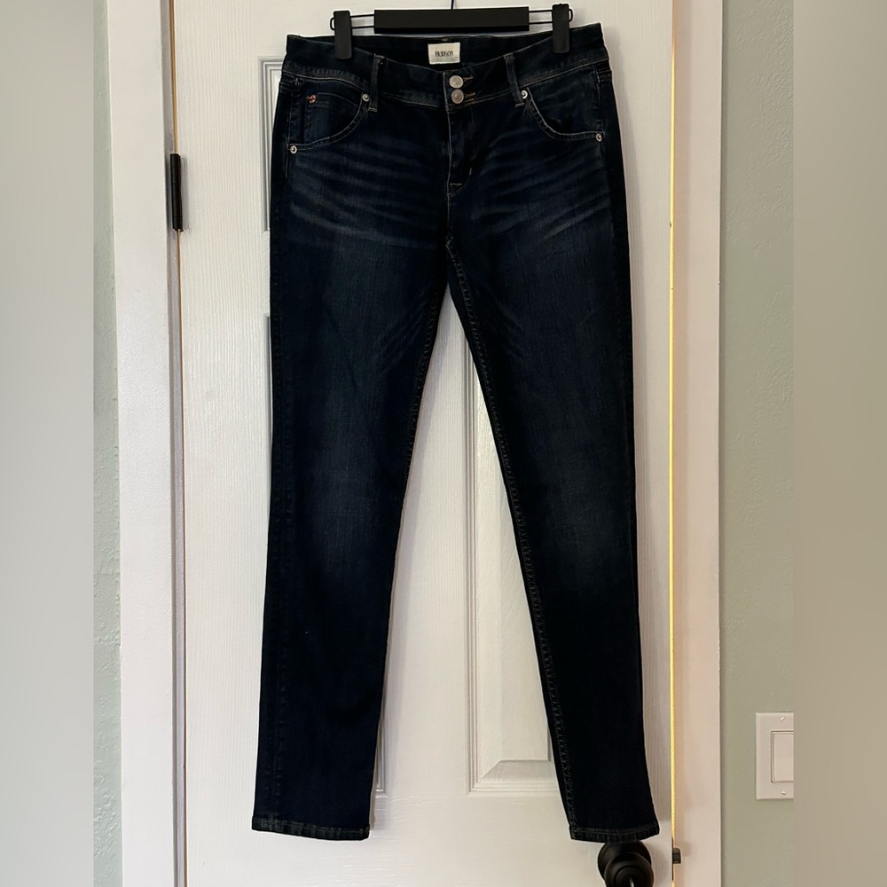 Hudson Jeans Women's Deep Indigo Skinny Jeans